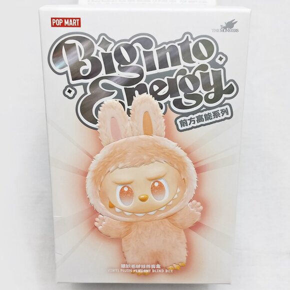 POP MART Labubu The Monsters Big Into Energy BIE - Hope - AUTHENTIC Blue Tie Dye - Picture 8 of 8